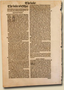 1537 Matthew- William Tyndale Leaf
